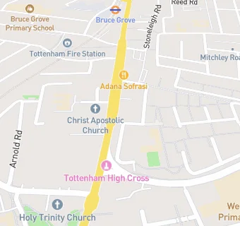 map for Tottenham bagels