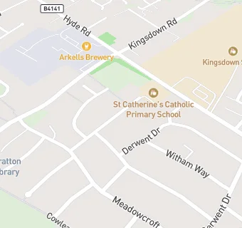 map for St Catherine's Catholic Primary School (Academy)