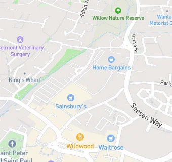 map for Sainsburys