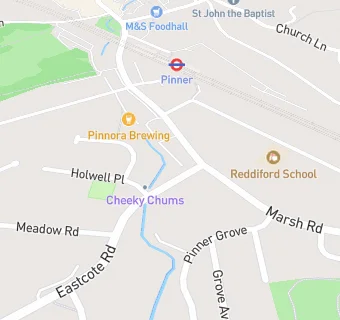 map for Cheeky Chum