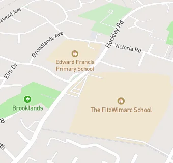 map for The FitzWimarc School