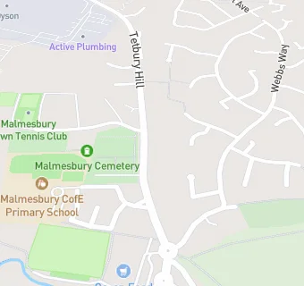 map for Malmesbury Primary School