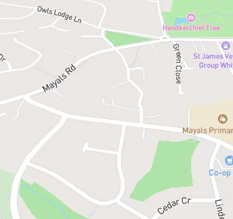 map for Mayals Primary School