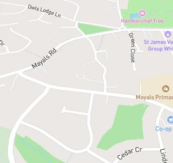 map for Mayals Primary School