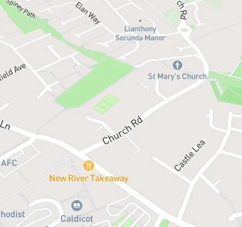 map for New Garden Chinese Takeaway