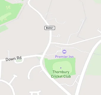 map for Thornbury Cricket Club