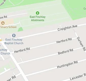 map for Little Garden The Finchley Day Nursery & Pre-School