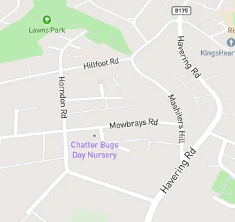 map for Chatterbugs Day Nursery