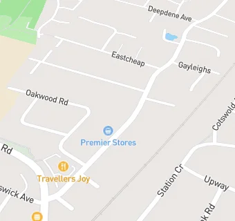 map for Down Hall Stores