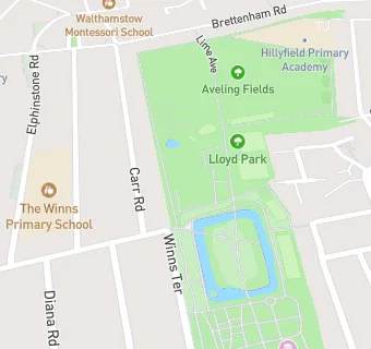 map for Lloyd Park Centre