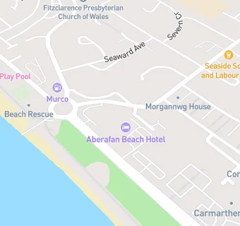 map for Aberavon Beach Hotel