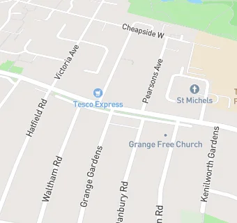 map for Grange Pharmacy