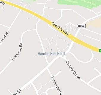 map for Signature At Hendon Hall