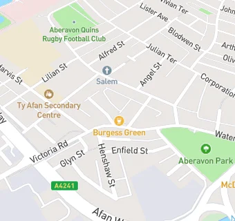 map for Burgess Green