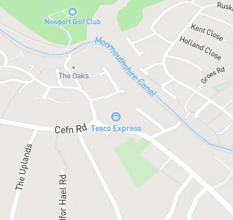 map for Tesco Express