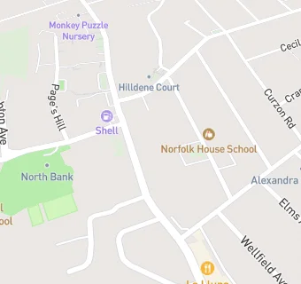 map for Rutland House Surgery 