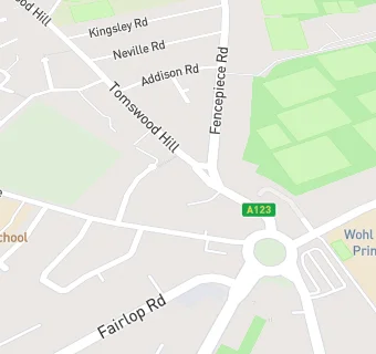 map for Fulwell Cross Medical Centre