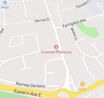 map for Crescent Pharmacy