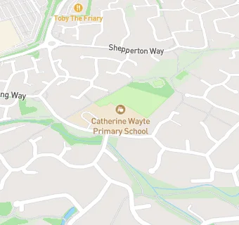 map for Catherine Wayte Primary School