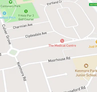 map for Streatfield Dental Surgery