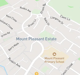 map for Mount Pleasant Primary