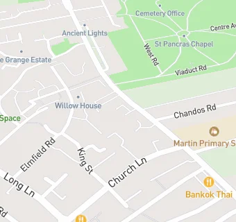 map for Finchley Foodbank