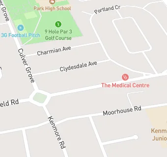 map for The Streatfield Medical Centre