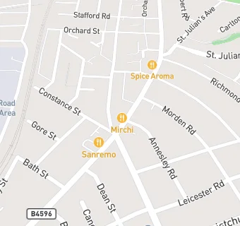 map for Mirchi Indian Takeaway Newport