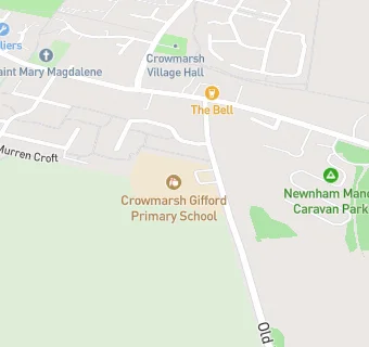 map for Crowmarsh Gifford Church of England School