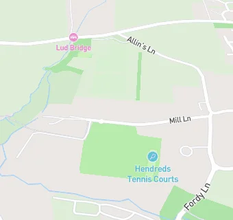 map for Hendred Sports Club