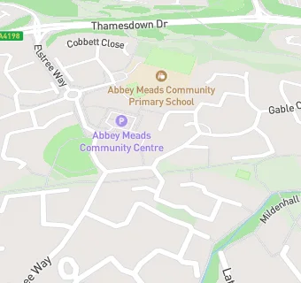 map for Abbey Meads Medical Pract