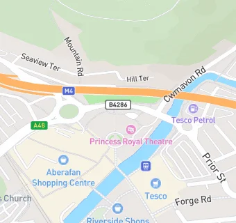 map for Princess Royal Theatre