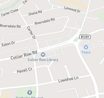 map for Explorers Collier Row