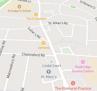 map for Churchfields Pharmacy