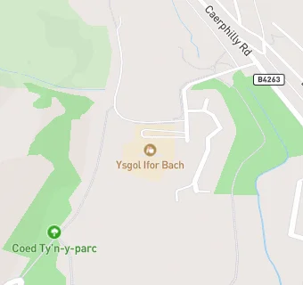 map for Ysgol Ifor Bach