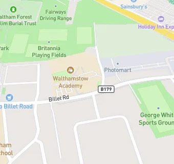 map for Walthamstow Primary Academy