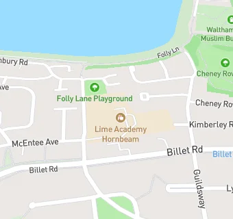 map for Lime Academy Hornbeam