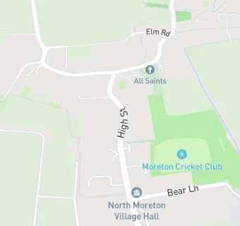 map for The Bear of North Moreton