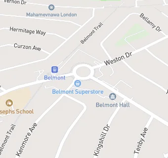 map for Belmont Superstore