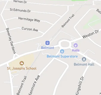 map for Belmont Pharmacy