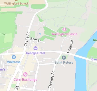 map for Wallingford House Dental Practice