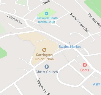 map for Christ Church