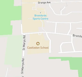 map for Castledon School