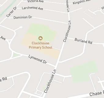 map for HES @ Clockhouse School