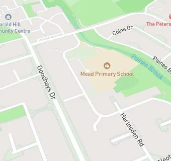 map for HES @ Mead Primary