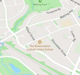 map for Annunciation Church