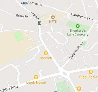 map for Beaconsfield House Dental