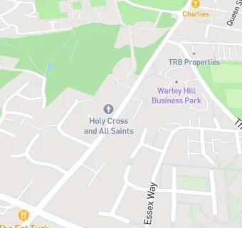 map for Christ Church Hall