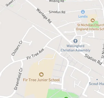 map for Fir Tree County Junior School