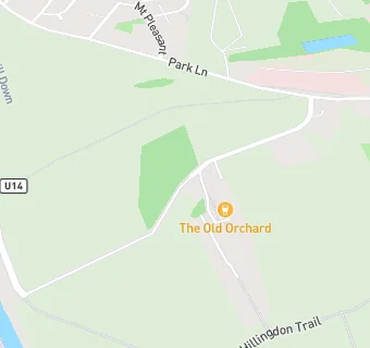 map for The Old Orchard Restaurant